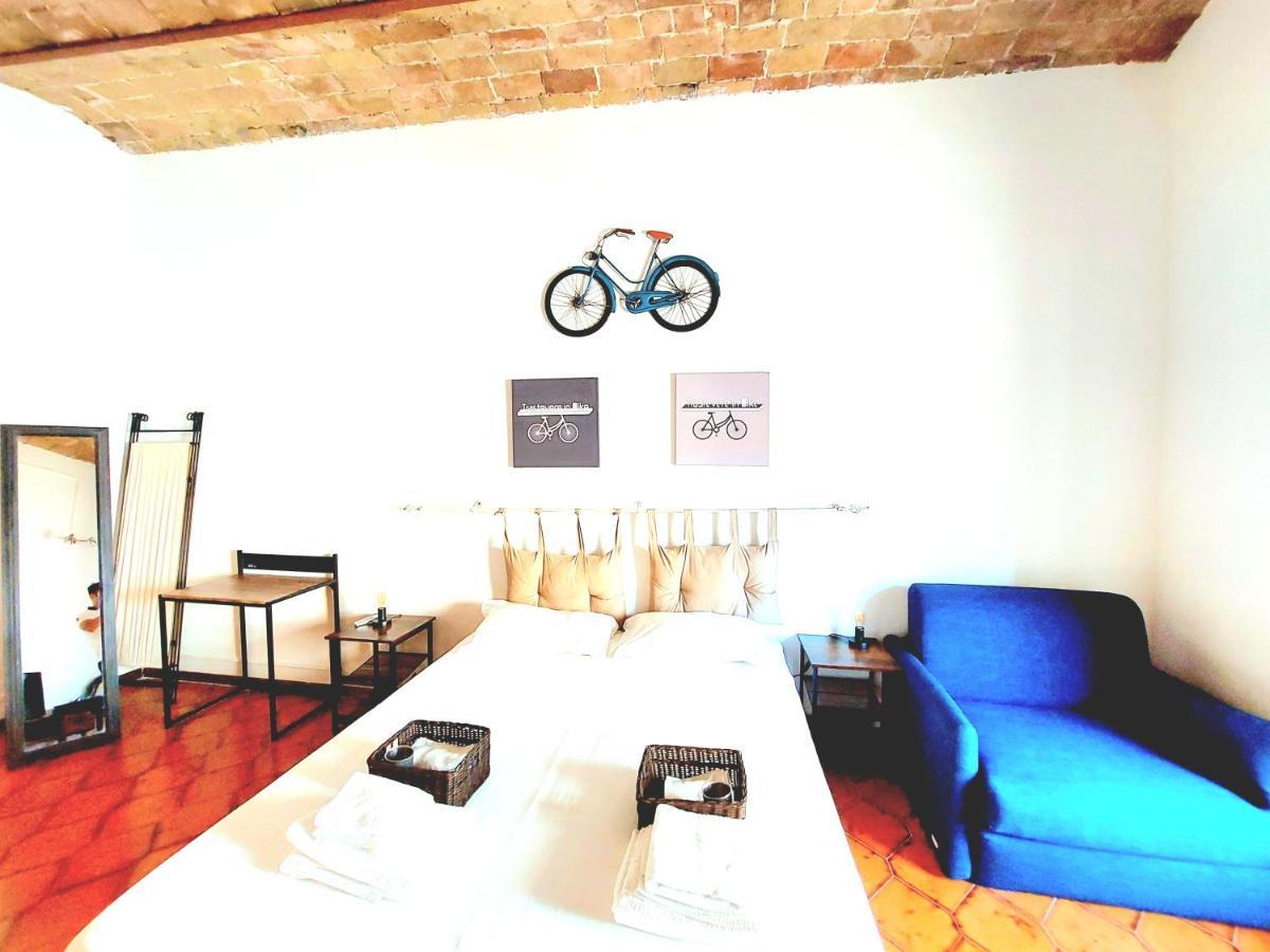 Trastevere In Bike - Con Wi-Fi E Ac Řím Exteriér fotografie