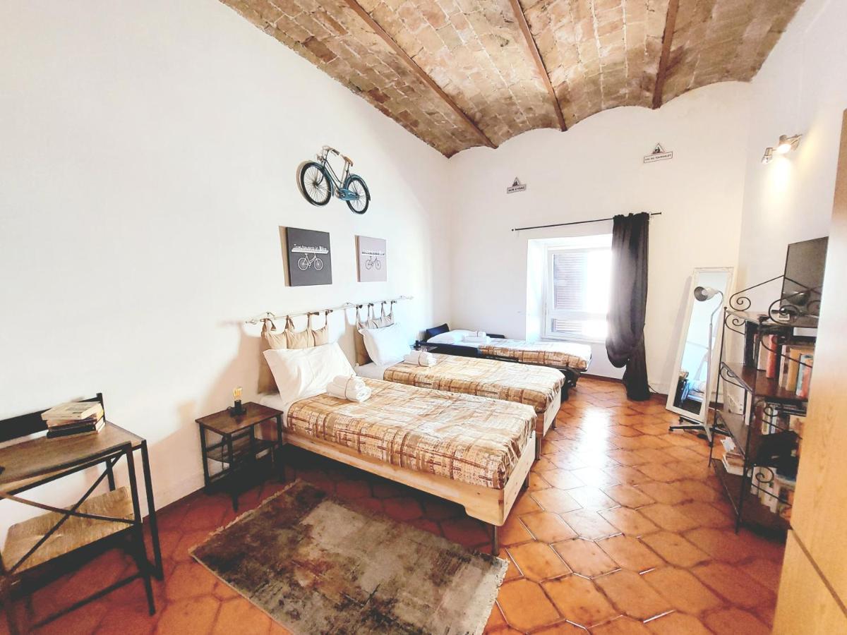 Trastevere In Bike - Con Wi-Fi E Ac Řím Exteriér fotografie